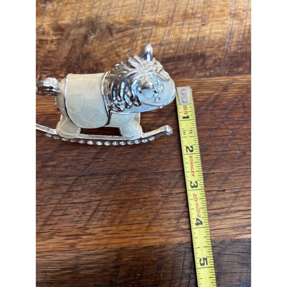 Decorative Rocking Horse Trinket Box With Jewels - Picture 6 of 7